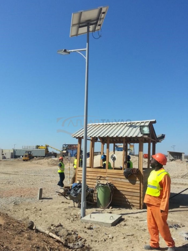 Zimbabwe 6m lighting pole/40w led lamp