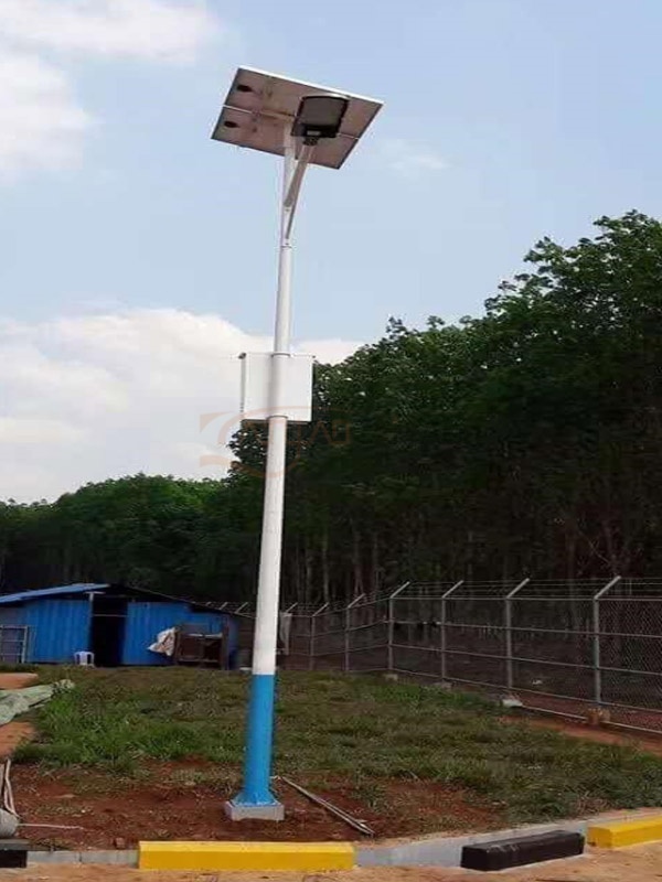 Cambodia 6m lighting pole/30w smart integrated solar light