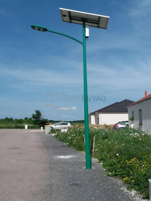 France 6M 40W solar street light with lithium battery