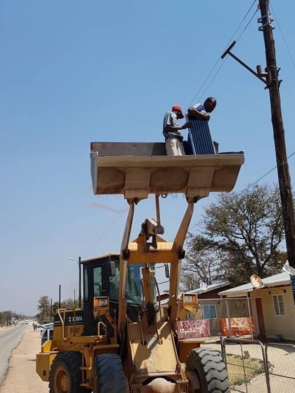 Zimbabwe 40W integrated solar light